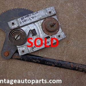 1964 Mercury Monterey LH left window regulator