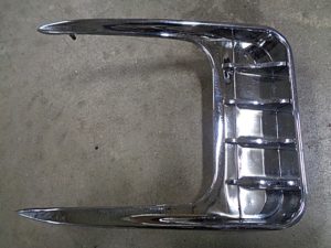 1958 Cadillac fender ornament trim chrome