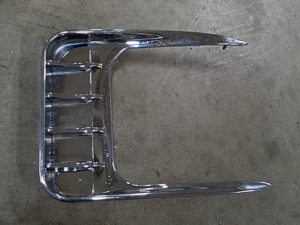 1958 Cadillac fender chrome ornament trim