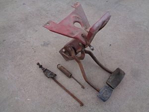 1961 1962 Ford Galaxie clutch pedals