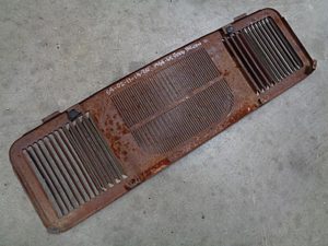 1965 Ford Falcon dash radio defrost vent cover