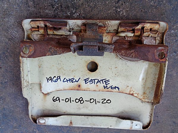 1969 Chevrolet wagon fuel gas door