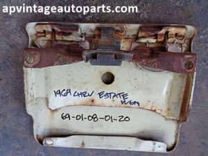1969 Chevrolet station fuel door