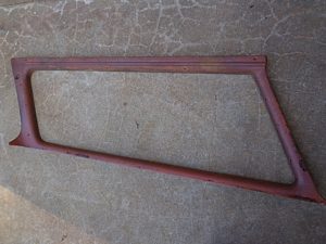 1958 Ford Country Sedan wagon interior quarter window molding