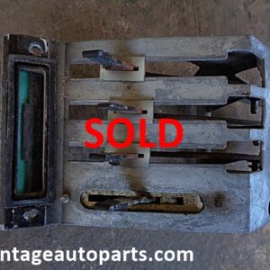 1961 1962 Chevrolet Impala heater air control panel