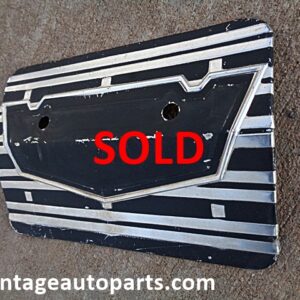 1962 Ford Fairlane fuel door trim