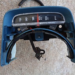 1962 Mercury Monterey column indicator bezel