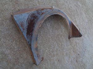 1964 Ford Country Squire wagon tail light surround bezel