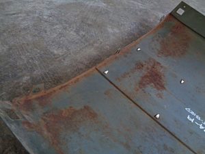 1966 Ford Thunderbird bucket seat back cover panel