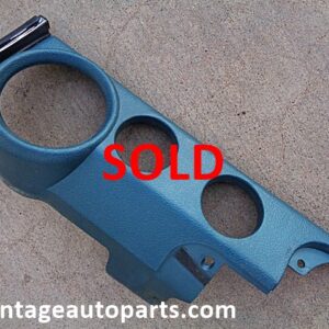 1968 Chevy Impala dash parts and trim