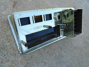 1973 Oldsmobile Delta 88 LH dash climate control panel bezel