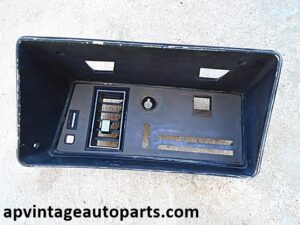 1973 Oldsmobile Delta 88 dash bezel temp control wiper panel