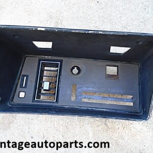 1973 Oldsmobile Delta 88 dash bezel temp control wiper panel