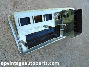 1973 Oldsmobile Delta 88 dash bezel LH temp control wiper panel