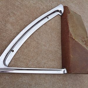 1955 Cadillac 4dr sedan inner interior quarter window trim molding