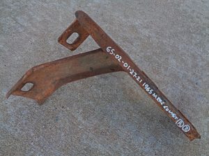 1965 Mercury Comet rear bumper brackets