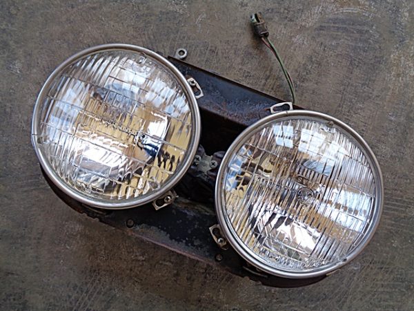 1961 Ford Thunderbird headlight bucket assembly