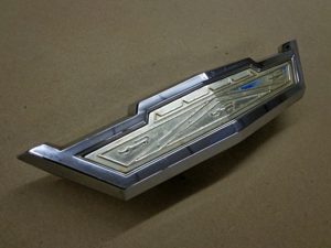 1963 Ford Galaxie 500 hood release emblem