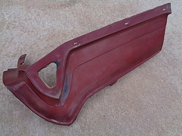 1977 1979 Thunderbird front bumper filler RH