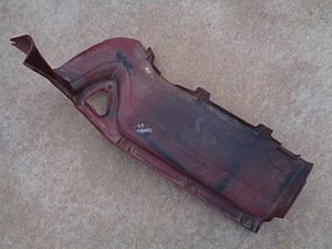 1977 1979 Thunderbird front bumper filler