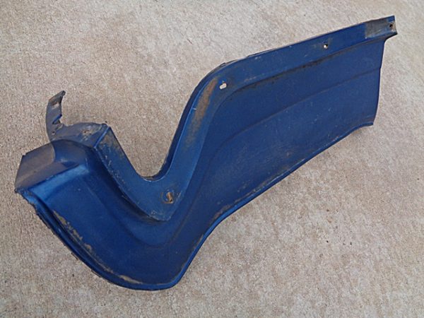 1977 Mercury COugar front bumper filler rubber shield