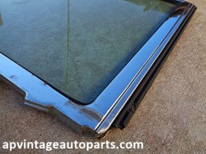 1955 Mercury Monterey quarter window chrome frame
