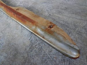 1961 Ford Galaxie front bumper splash pan