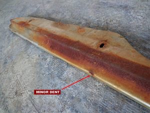 1961 Ford Galaxie front bumper filler