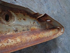 1961 Ford Galaxie front bumper filler