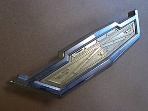 1963 Ford Galaxie hood release ornament