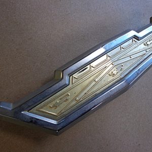 1963 Ford Galaxie hood release ornament