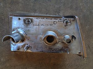 1971 AMC Hornet wagon tail light housing bezel