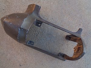 1971 Chevrolet Impala fender extension