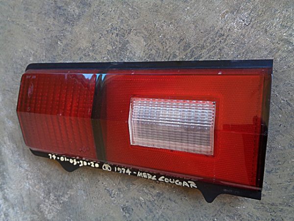 1974 Mercury Cougar MX tail light lens