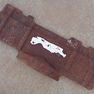 1978 Oldsmobile fan shroud finger guard top bracket