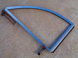 1953 Ford 2 dr ht quarter window frame RH