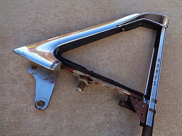 1954 Ford 2 dr HT vent wing window