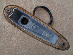 1956 Chrysler Desoto bumper guard turn signal