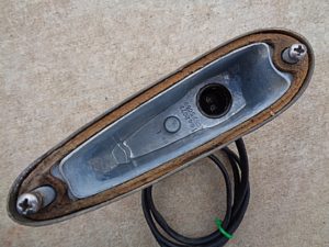 1956 Chrysler Desoto front bumper guard turn signal