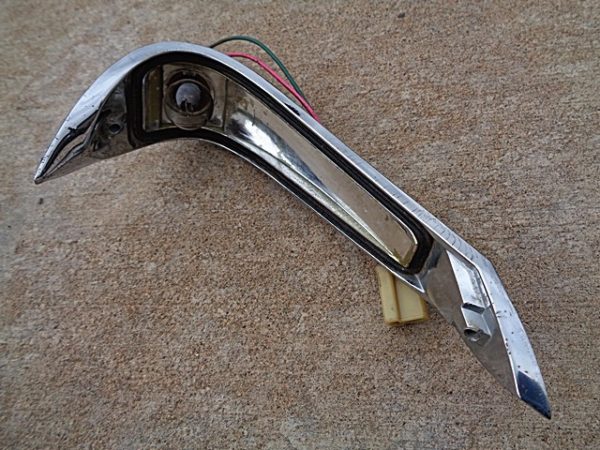 1960 Cadillac tail fin light