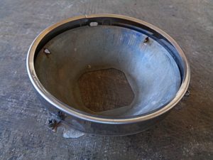 1967 Pontiac Catalina headlight retainer mount bucket