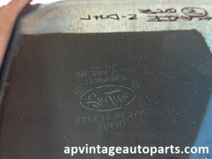1970 Ford Galaxie 2 dr HT quarter window
