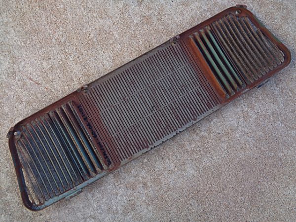 1960 Ford Falcon dash defroster grille