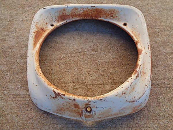 1961 Ford pickup truck headlight bezel