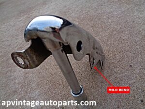 1961 Chevrolet Impala front bumper guard RH