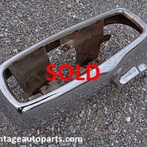 1963 Cadillac rear bumper parts