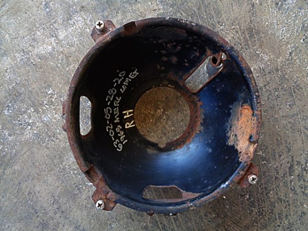 1963 Mercury Comet headlight bucket