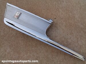 1963 Mercury Monterey breezeway trim molding