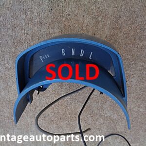 1967 Chevrolet Impala shift indicator selector