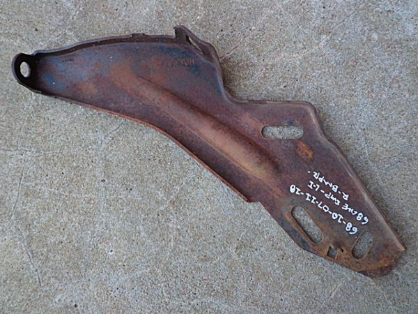 1968 Chevrolet Impala rear bumper brackets